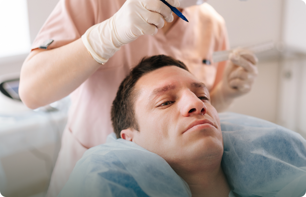 Hair clinic treatment