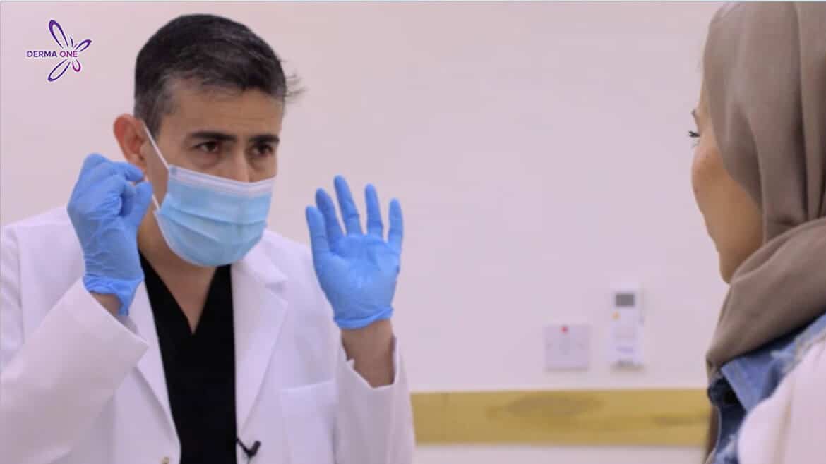 Muscular Face contouring –masseter injection-derma-one-dubai